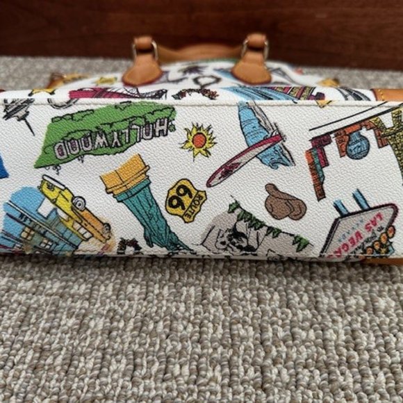 Dooney & Bourke Multicolor Satchel - Picture 4 of 9